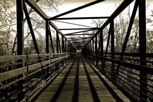 Looking down the line